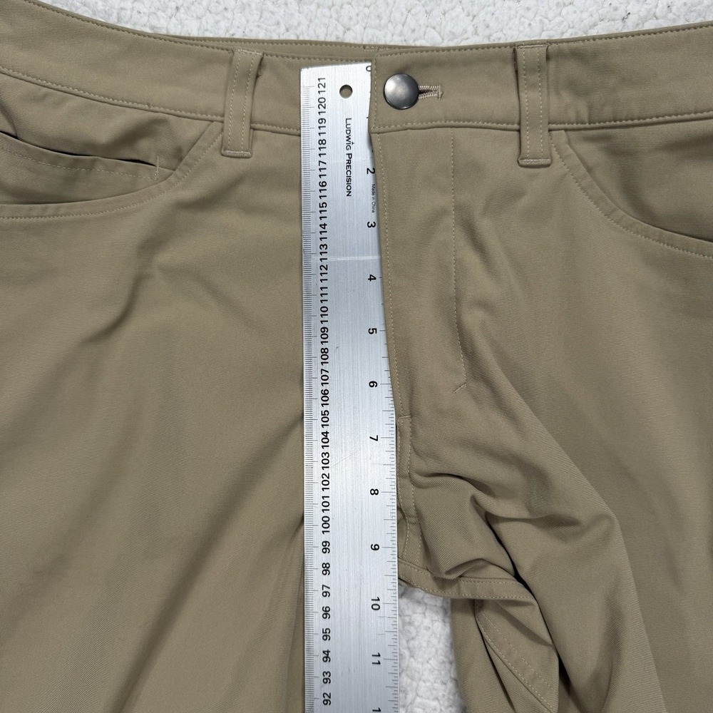 Lululemon Pants Men's 30x31 Khaki Stretch Tech Casual Outdoors Gorpcore‎ Hiking - Picture 11 of 12